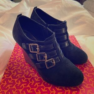 Tory Burch high wedge booty